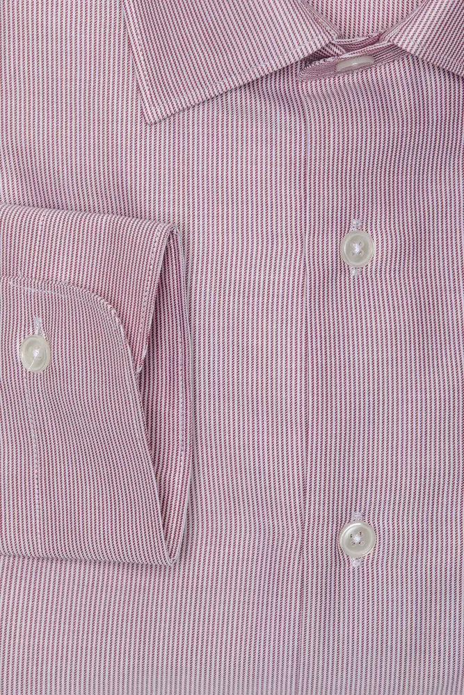 Camisa de algodón rosa para hombre