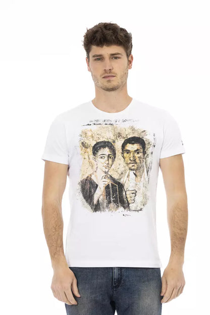 White Cotton Men TShirt