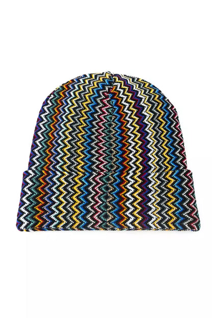 Gorro de lana multicolor para hombre