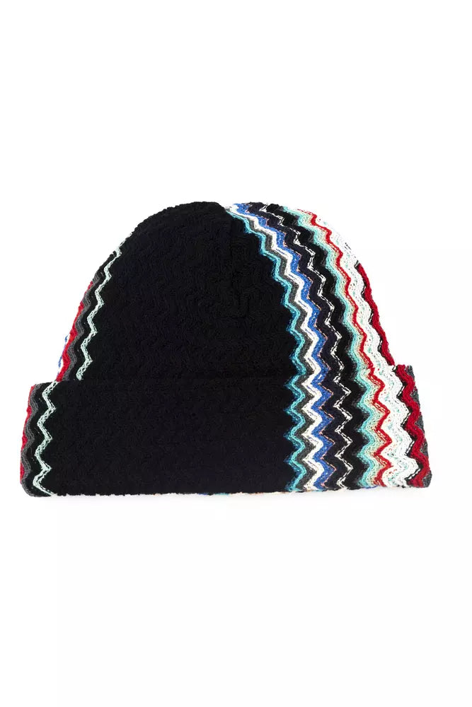 Gorro de lana multicolor para hombre