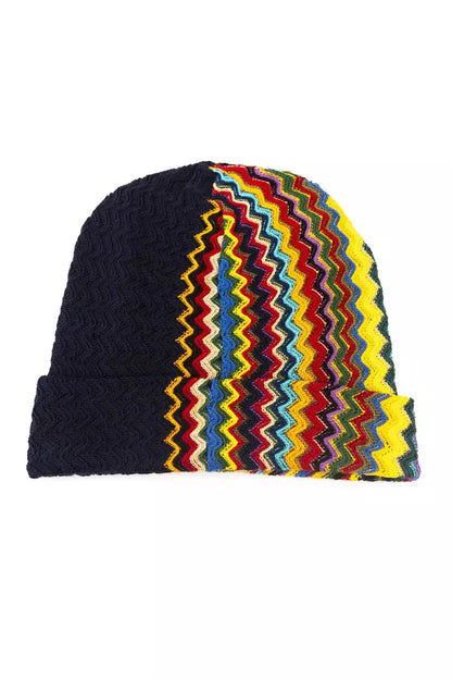 Gorro de lana multicolor para hombre