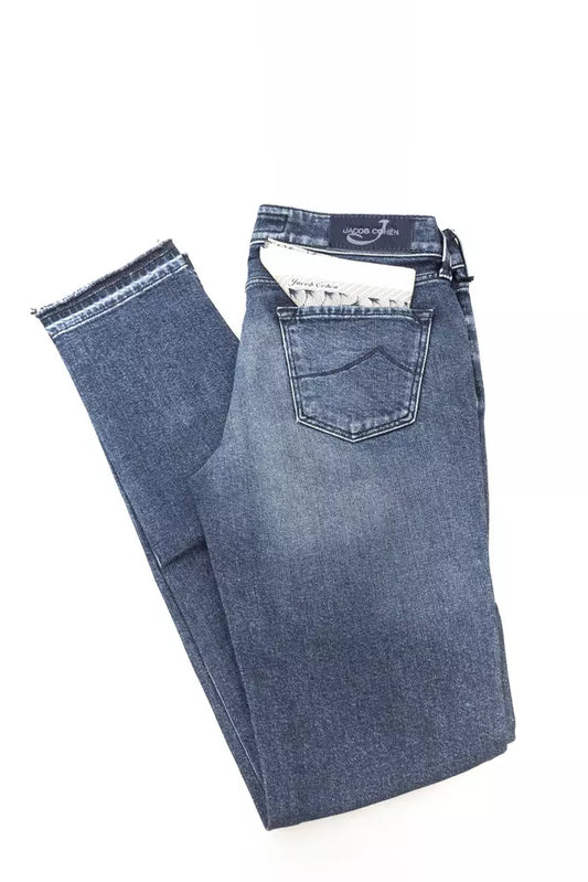 Blaue Jeans aus Baumwolle für Damen
