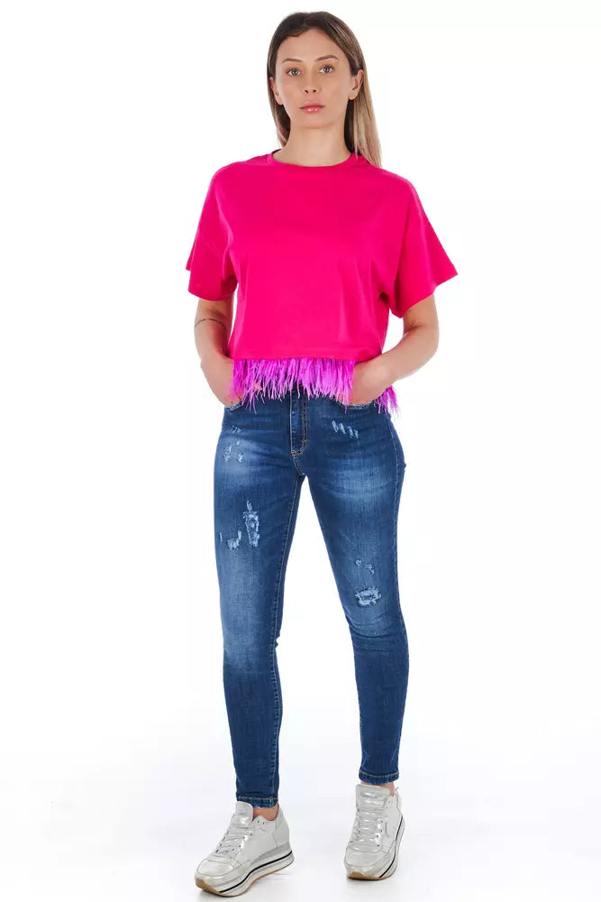 Pantalones vaqueros azules de mujer