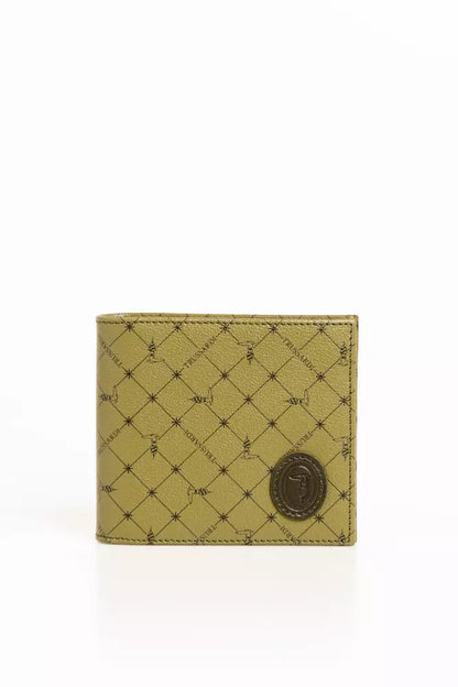 Green Leather Men Wallet