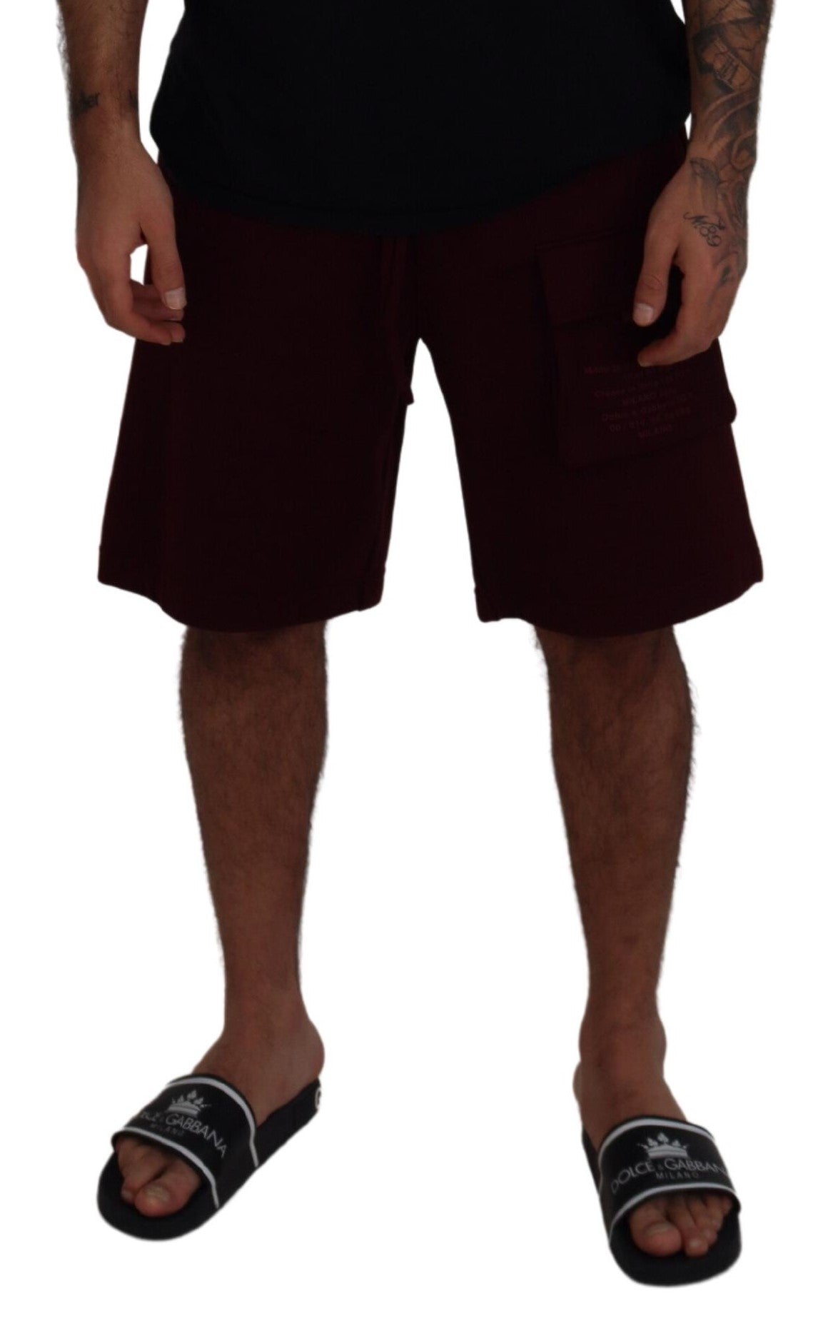 Elegante, kastanienbraune Shorts