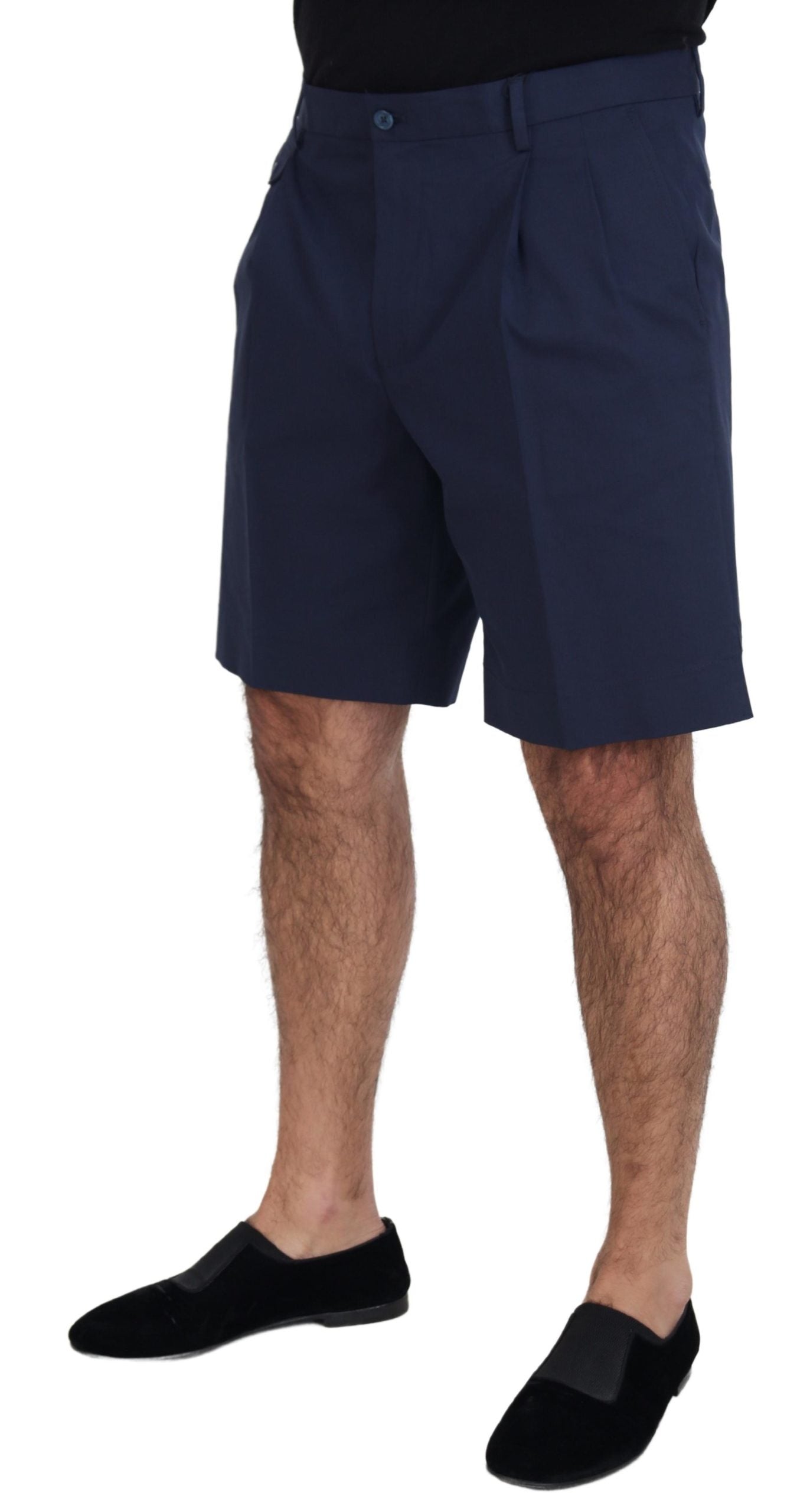 Elegante blaue Chino Shorts