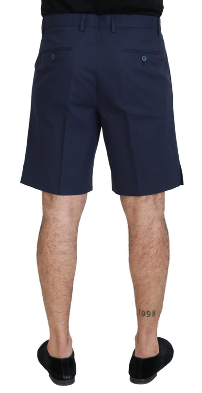 Elegante blaue Chino Shorts