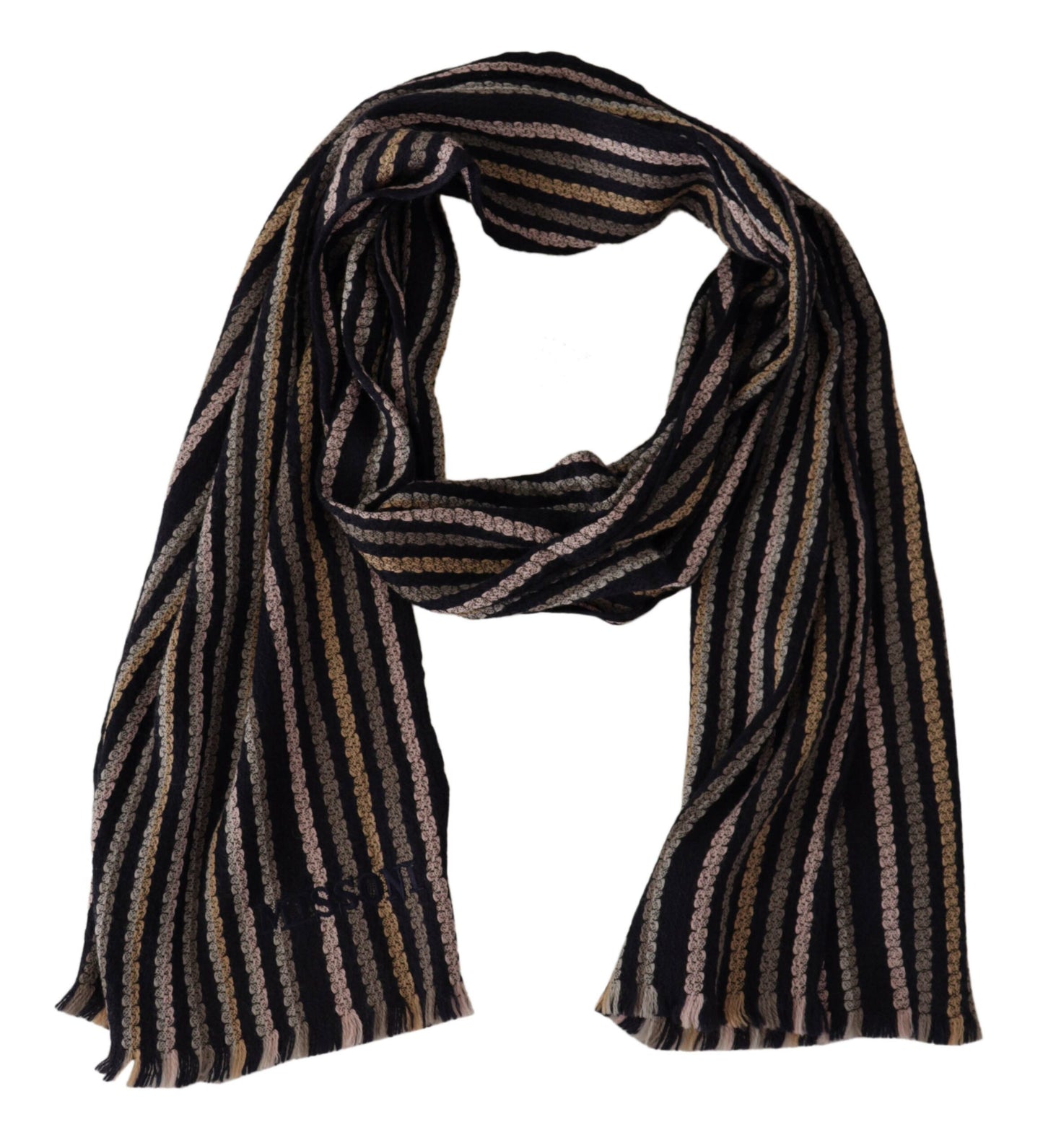 Authentic Multicolor Wool Mens Scarf