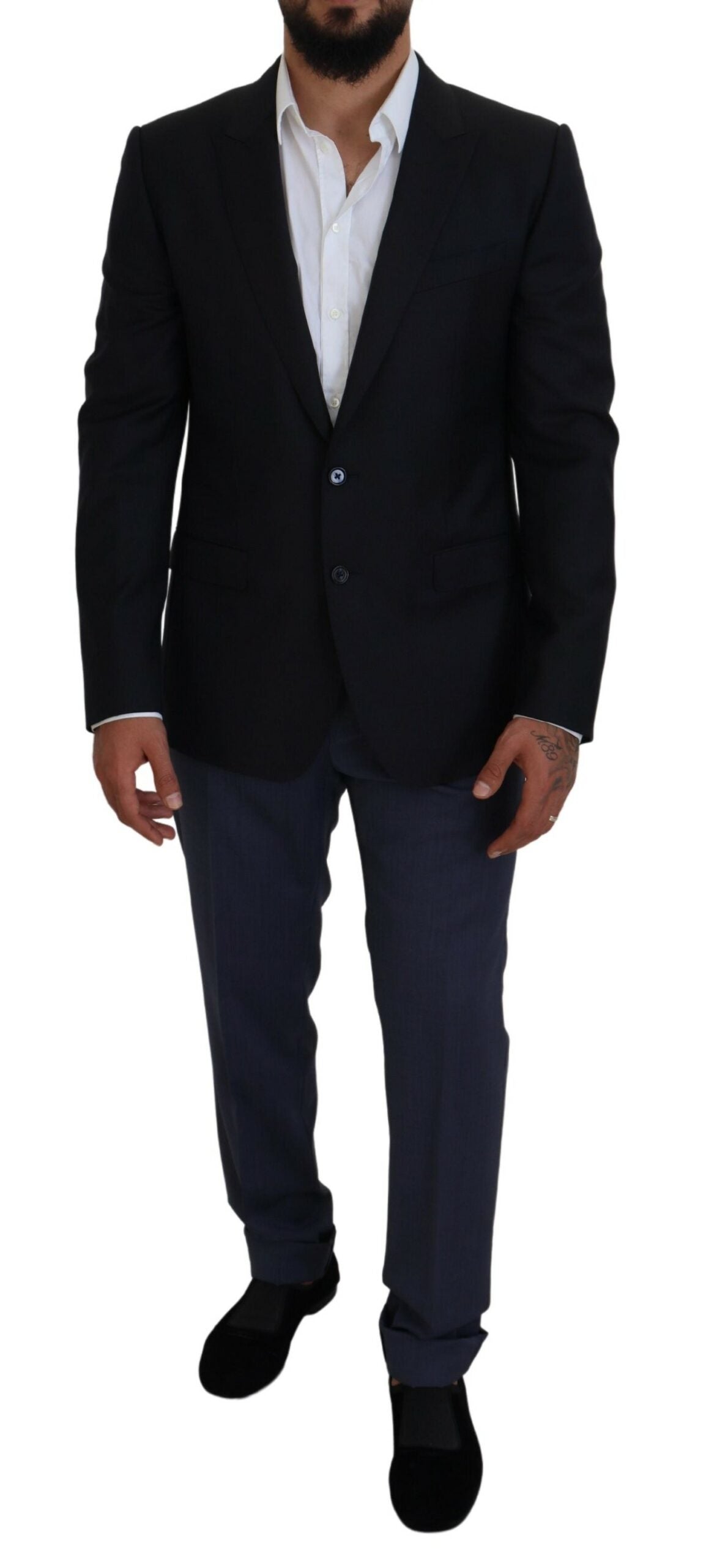 Eleganter dunkelblauer Martini-Blazer