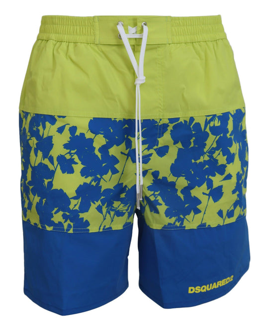 Exquisite blaugrüne Badeshorts Boxer