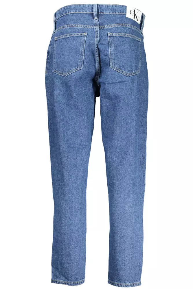 Blaue Jeans aus Baumwolle für Damen