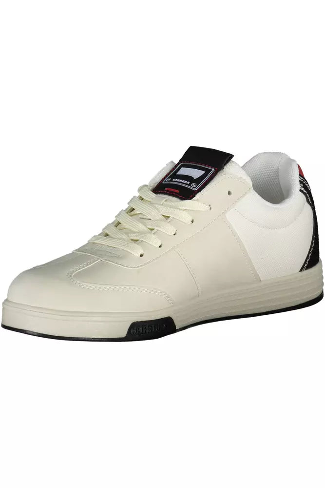 White Eco Leather Men Sneaker