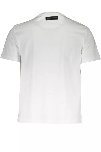 Weißes Baumwoll-T-Shirt für Herren