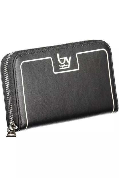 Black Polyethylene Women Wallet