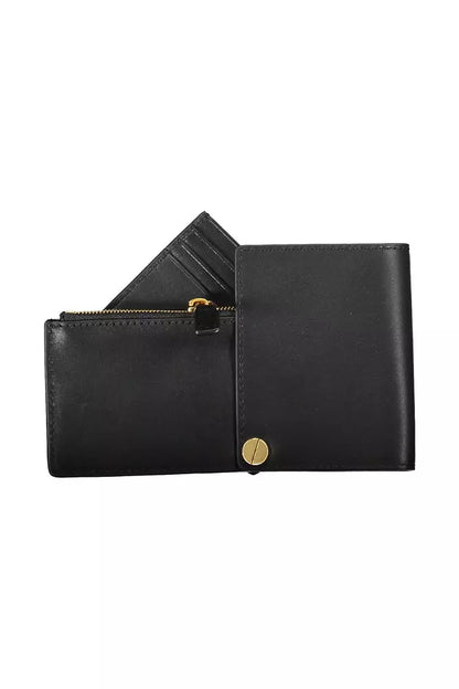 Black Leather Men Wallet