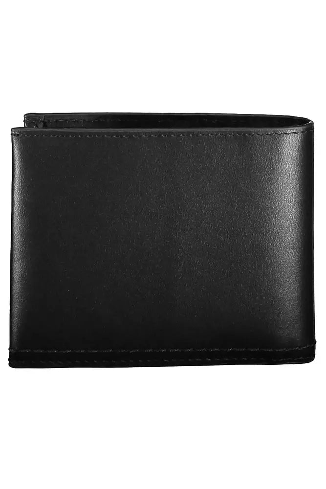 Black Leather Men Wallet