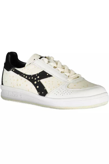 White Leather Women Sneaker