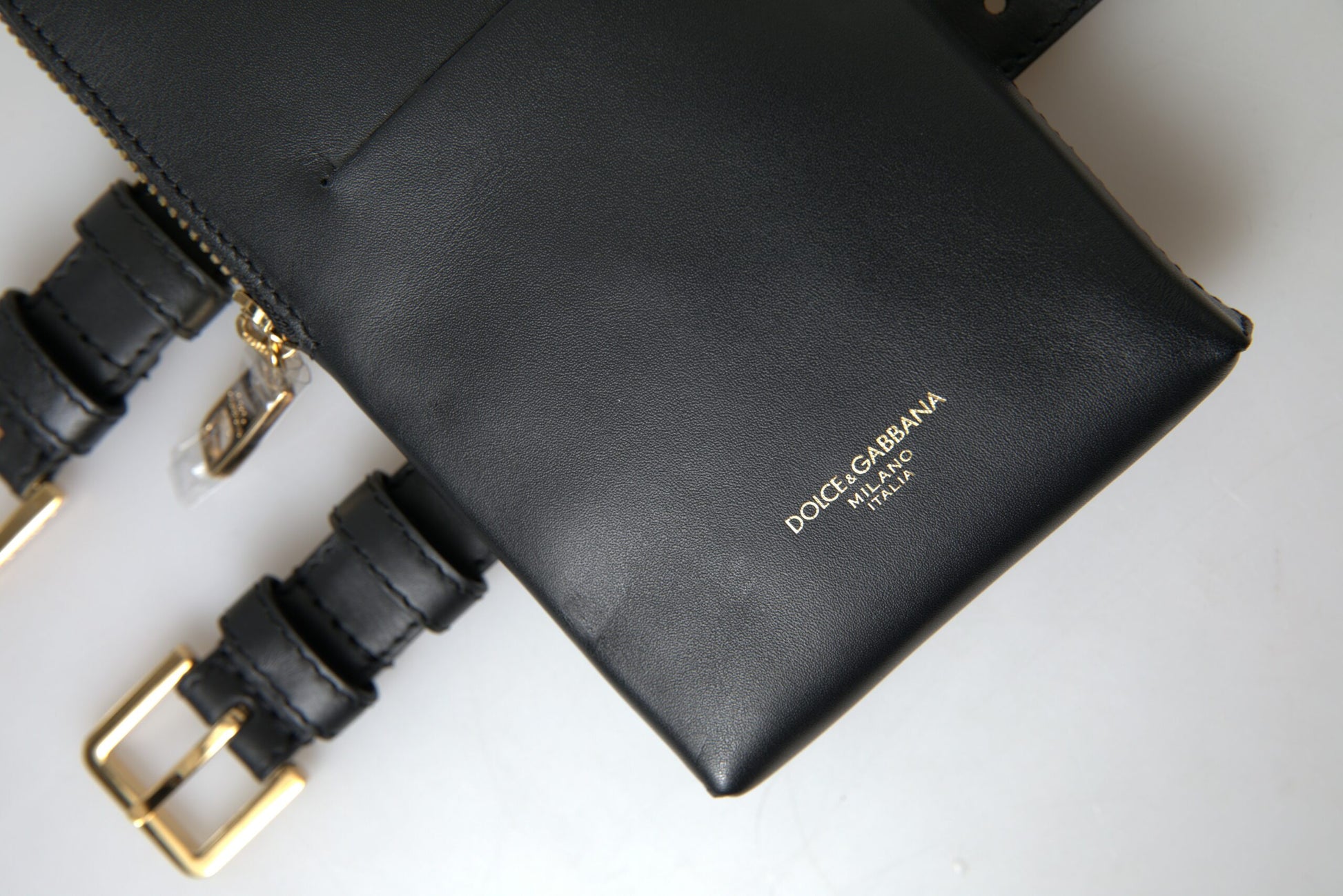 Elegant Leather Wristlet Clutch