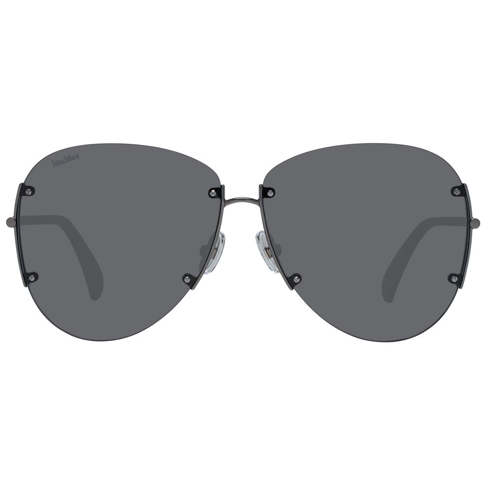 Gray Metal Sunglasses