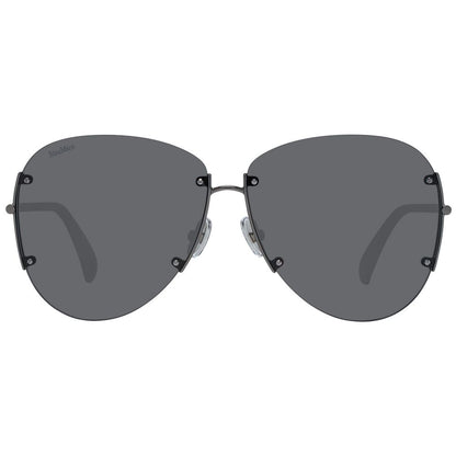 Gray Metal Sunglasses