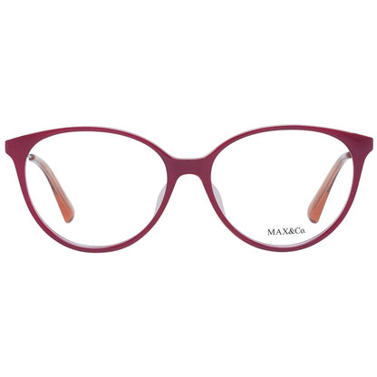 Burgundy Plastic Glasses (Frames)