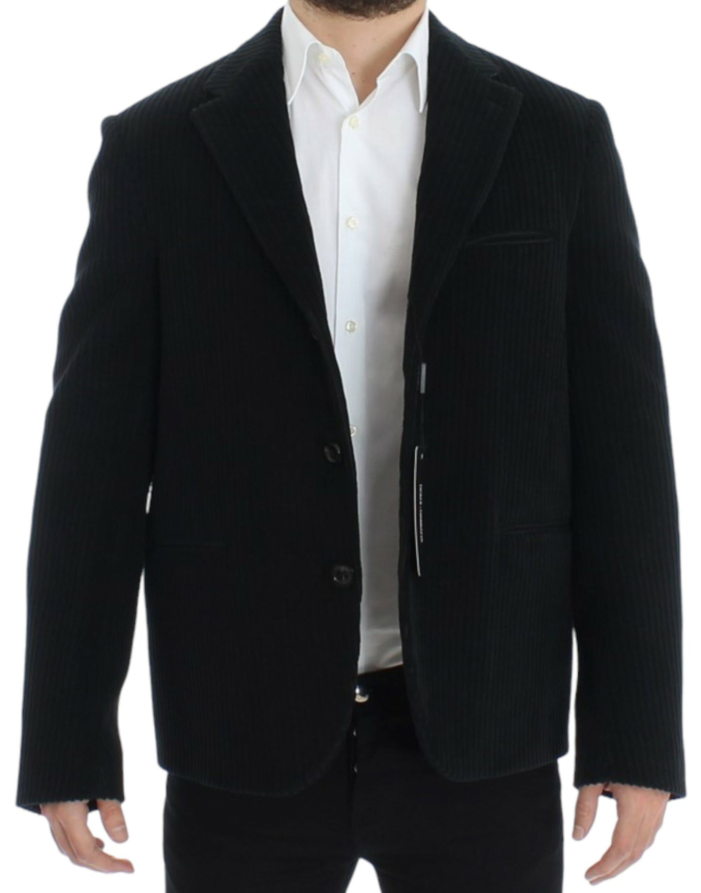 Elegante schwarze Martini-Blazerjacke