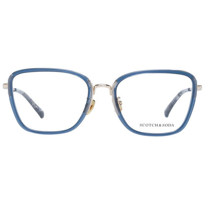 Blue Metal & Plastic Glasses (Frames)