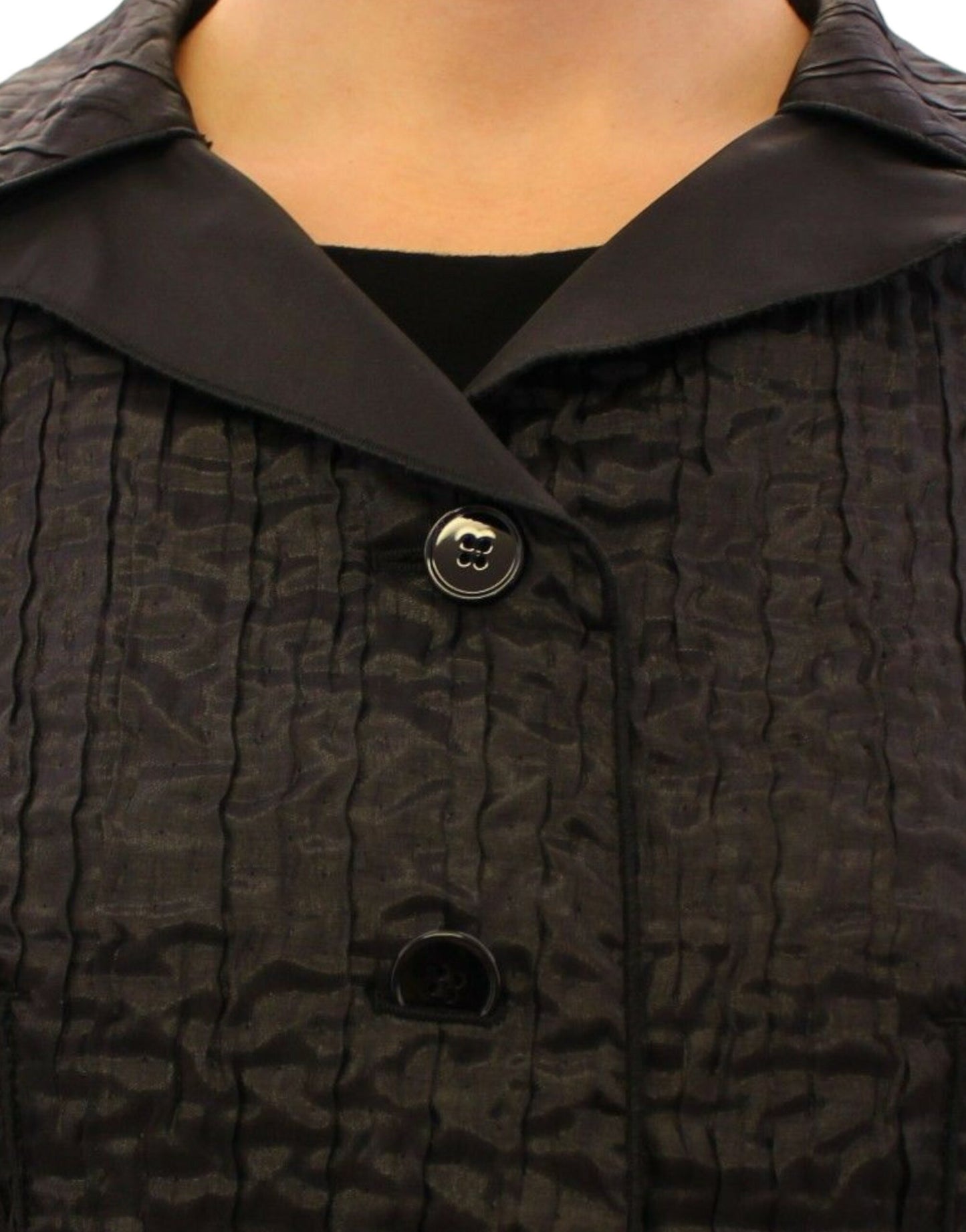 Elegante schwarze Bolero-Jacke