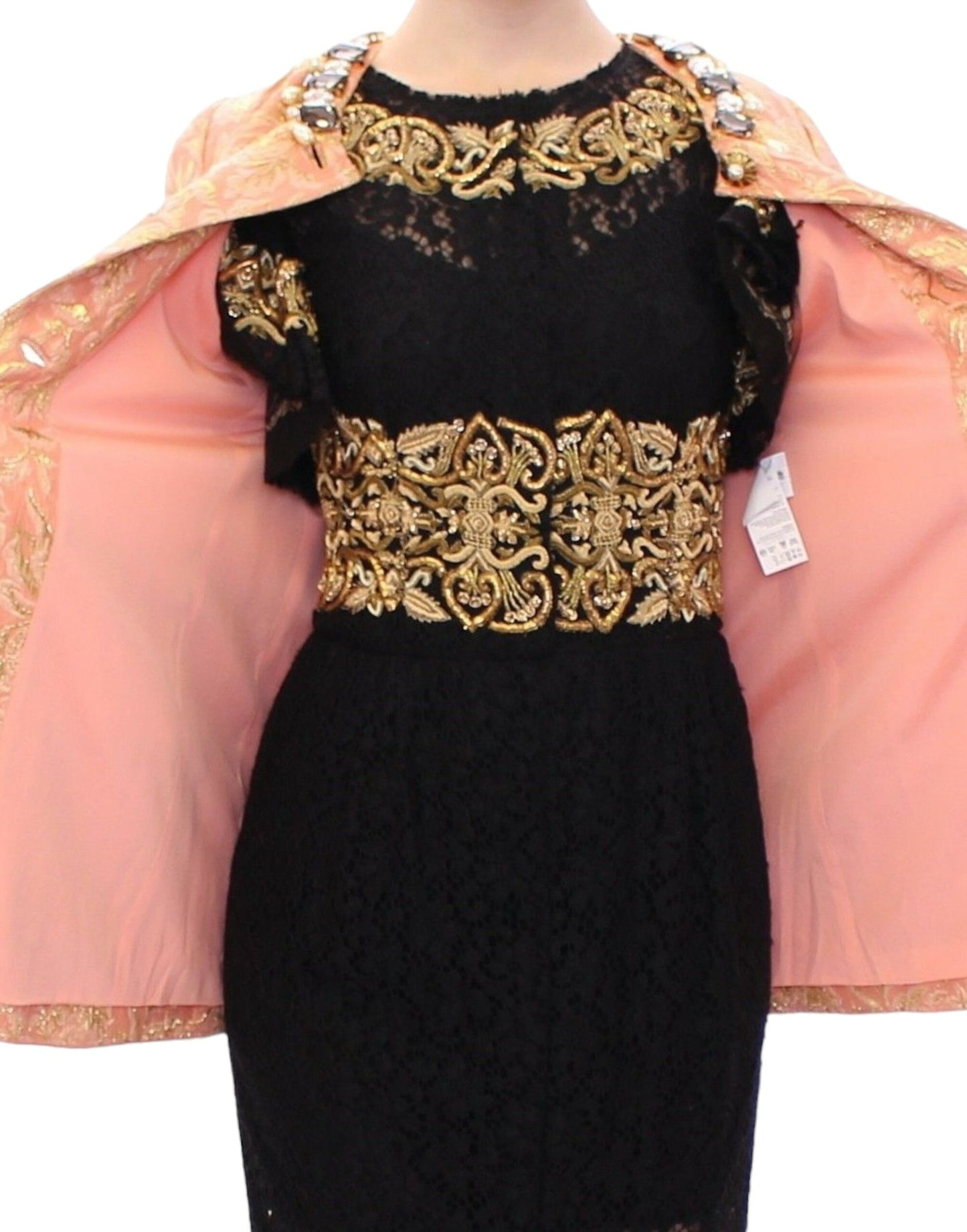 Exclusive Crystal Brocade Coat Jacket