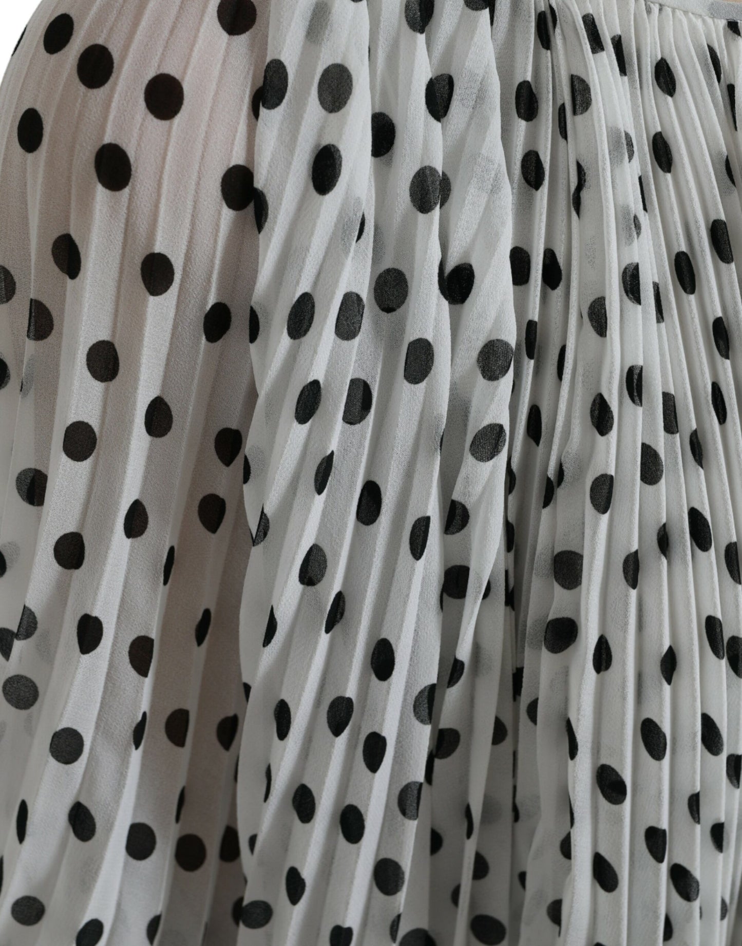 Elegantes Maxikleid mit Polka Dots