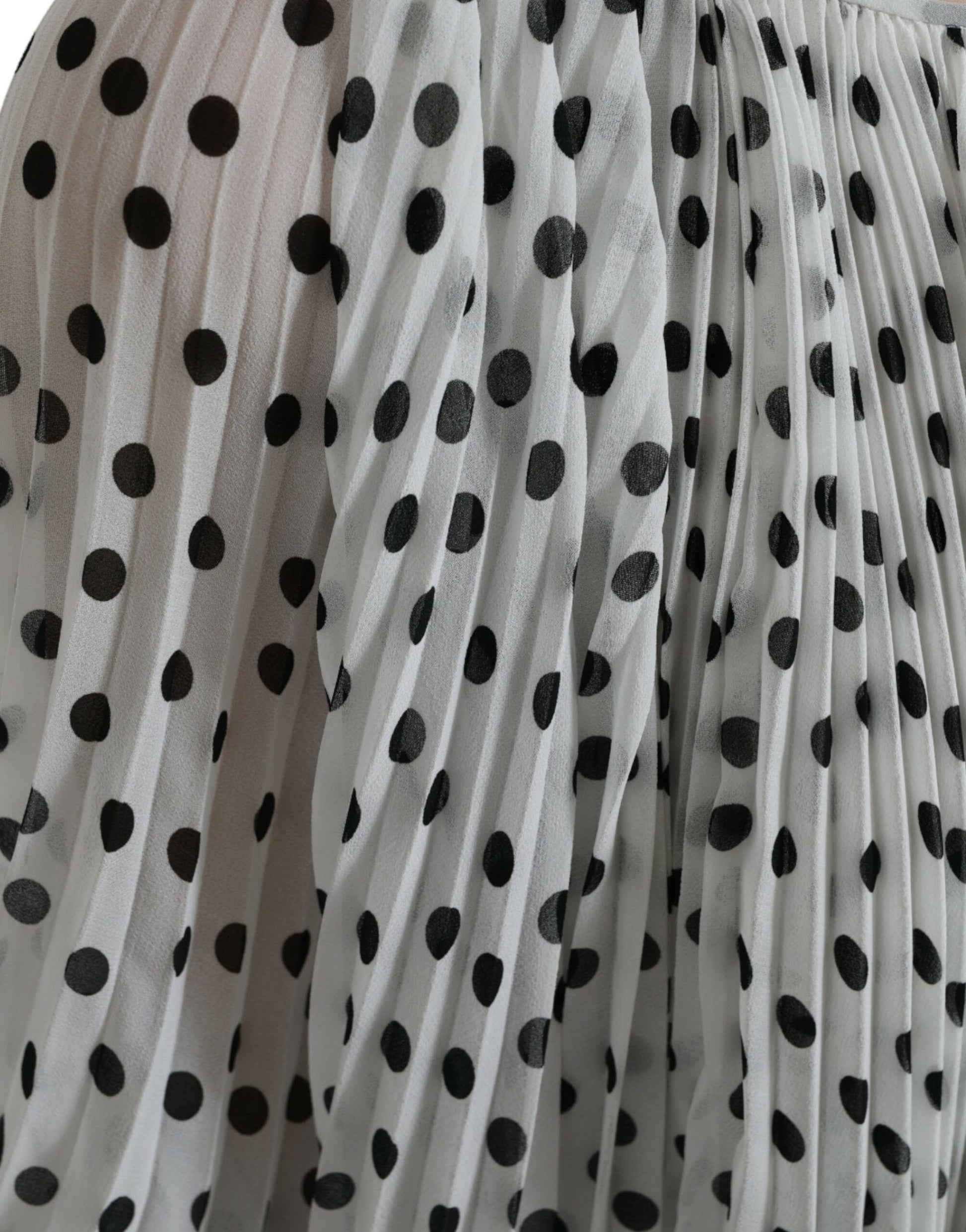 Elegantes Maxikleid mit Polka Dots