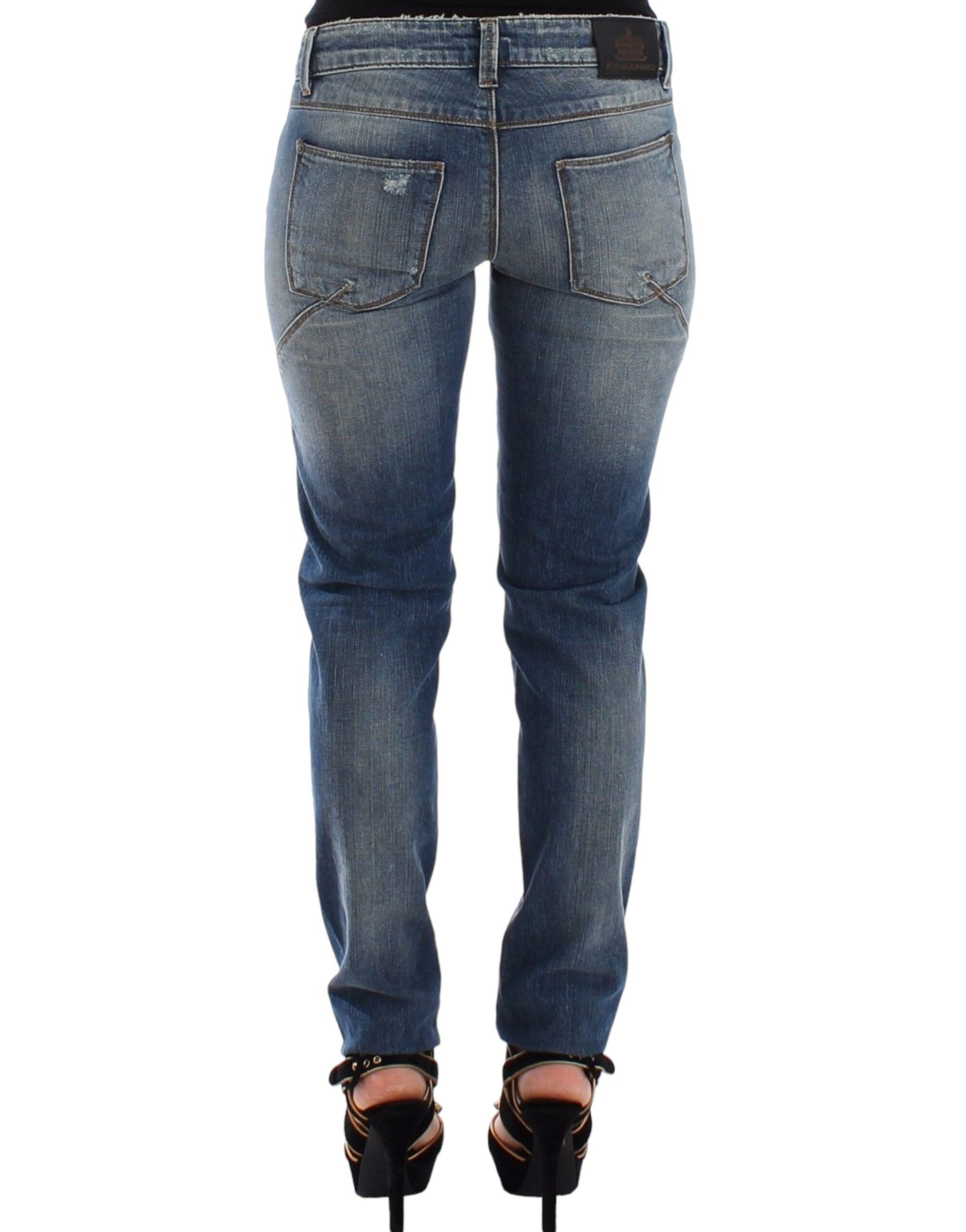 Schicke Slim-Fit-Jeans in Blau