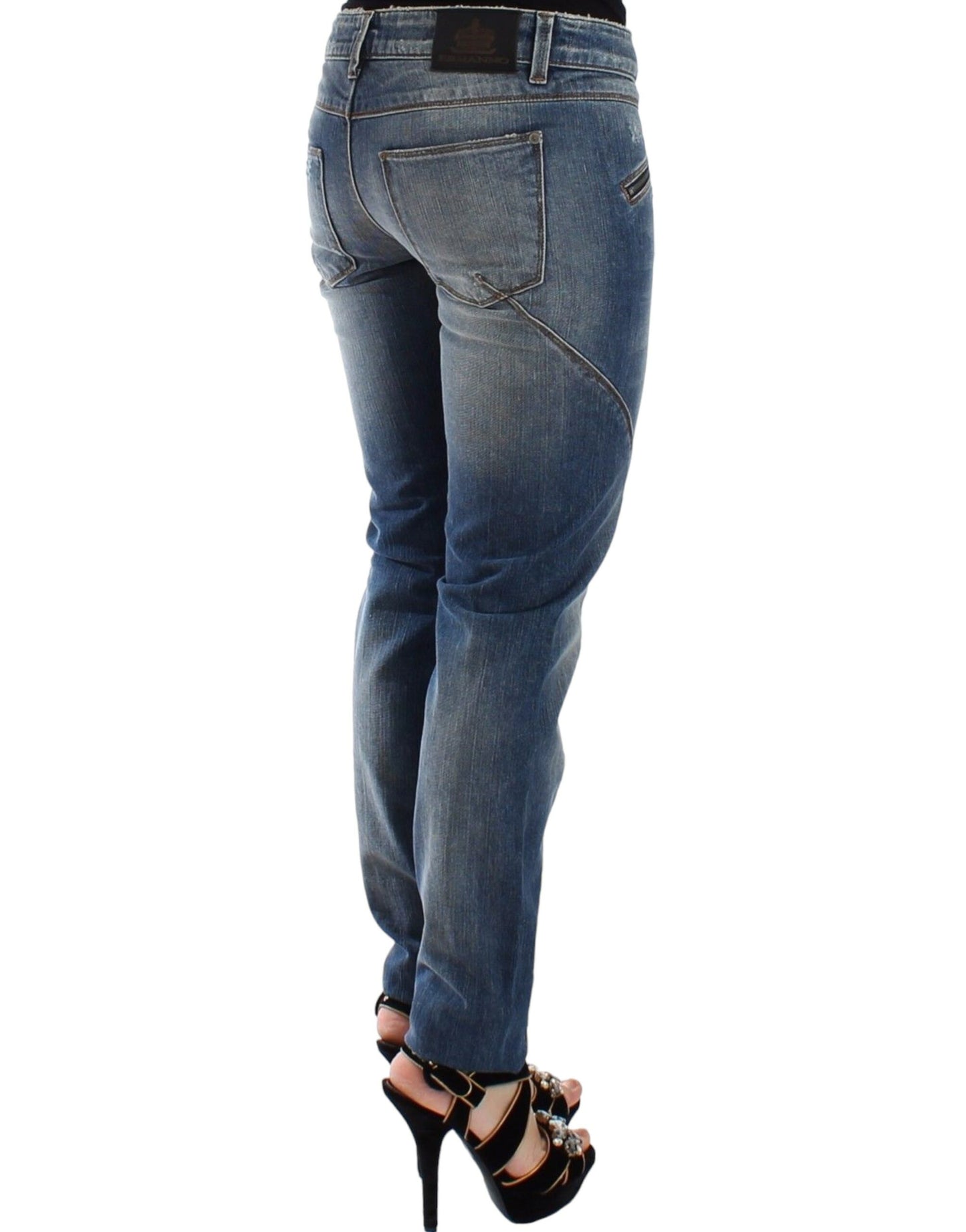 Schicke Slim-Fit-Jeans in Blau