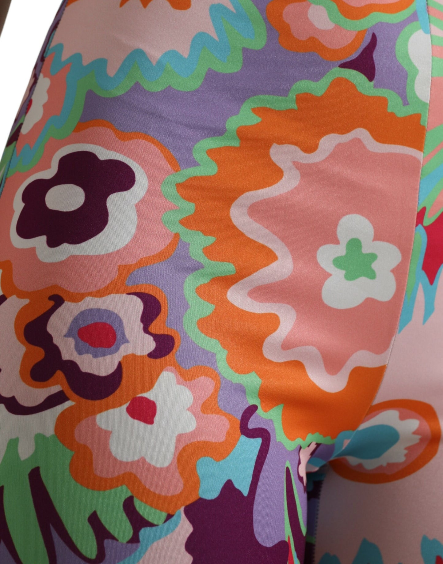 Leggings de cintura alta con estampado floral encantador