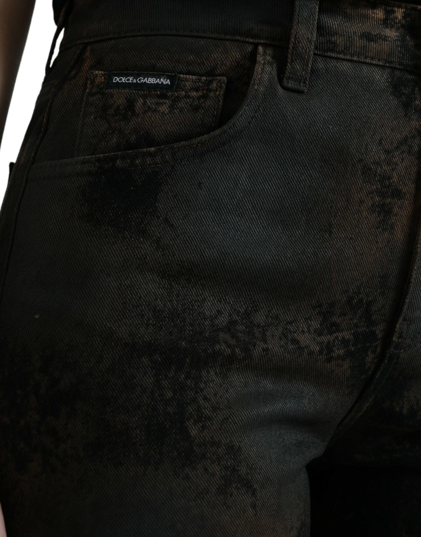 Schicke Boyfriend-Stretch-Jeans mit mittlerer Taille