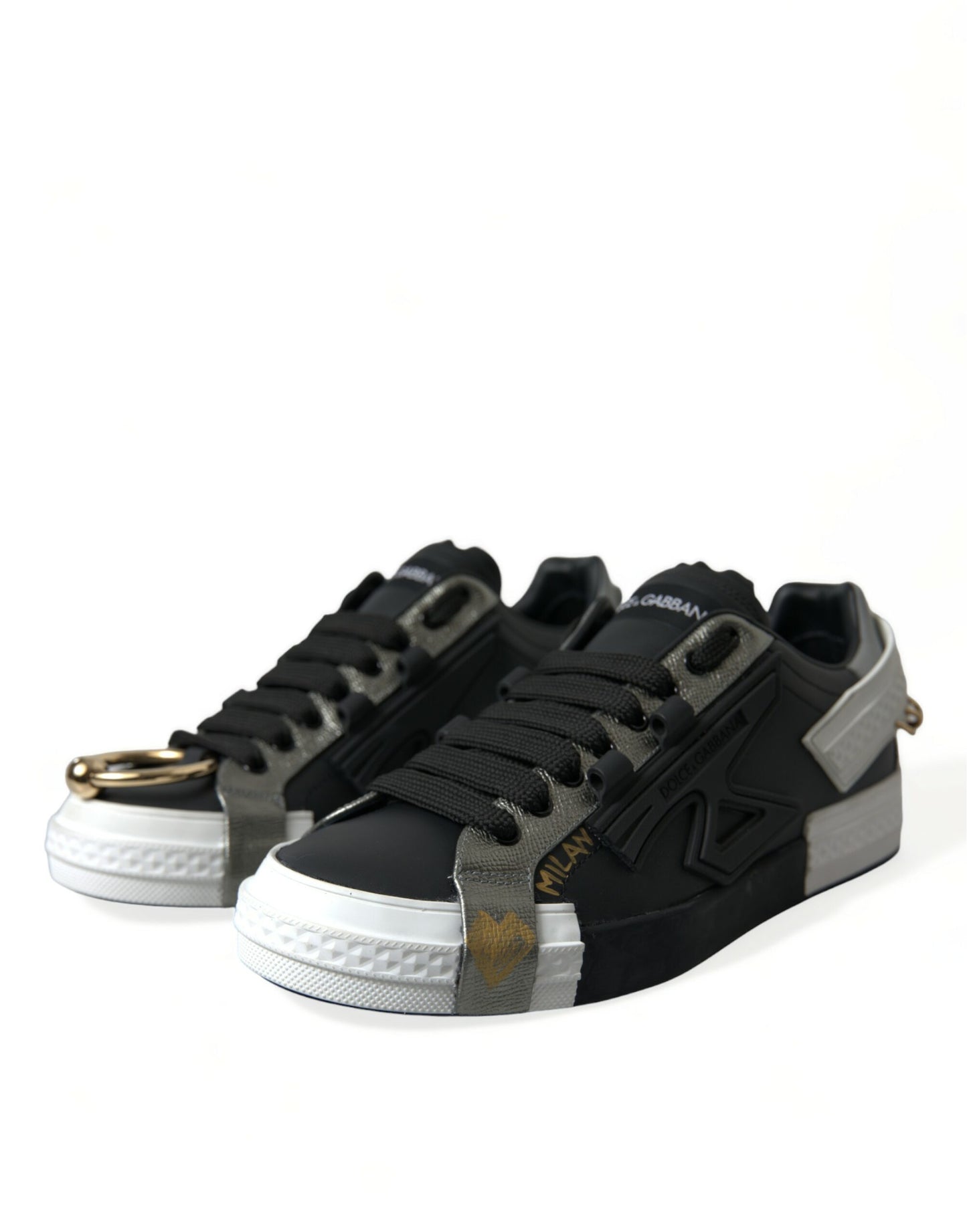 Elegante Low Top Sneakers aus Kalbsleder