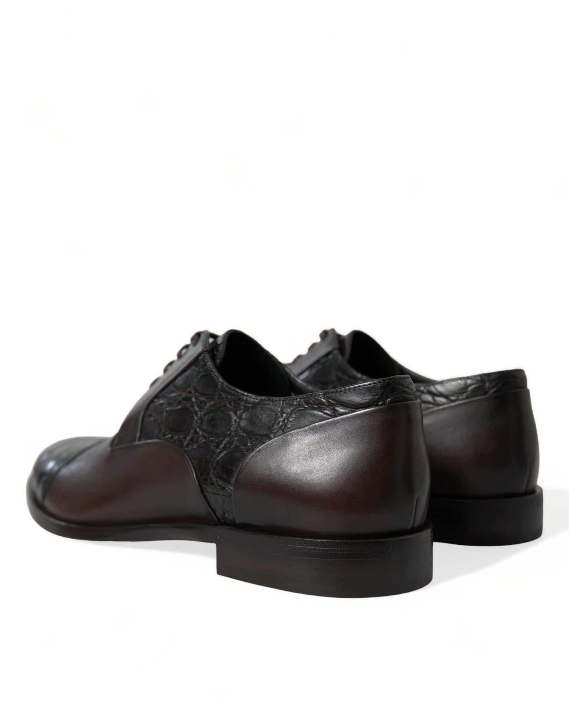 Elegant Brown Formal Derby Dress Shoes