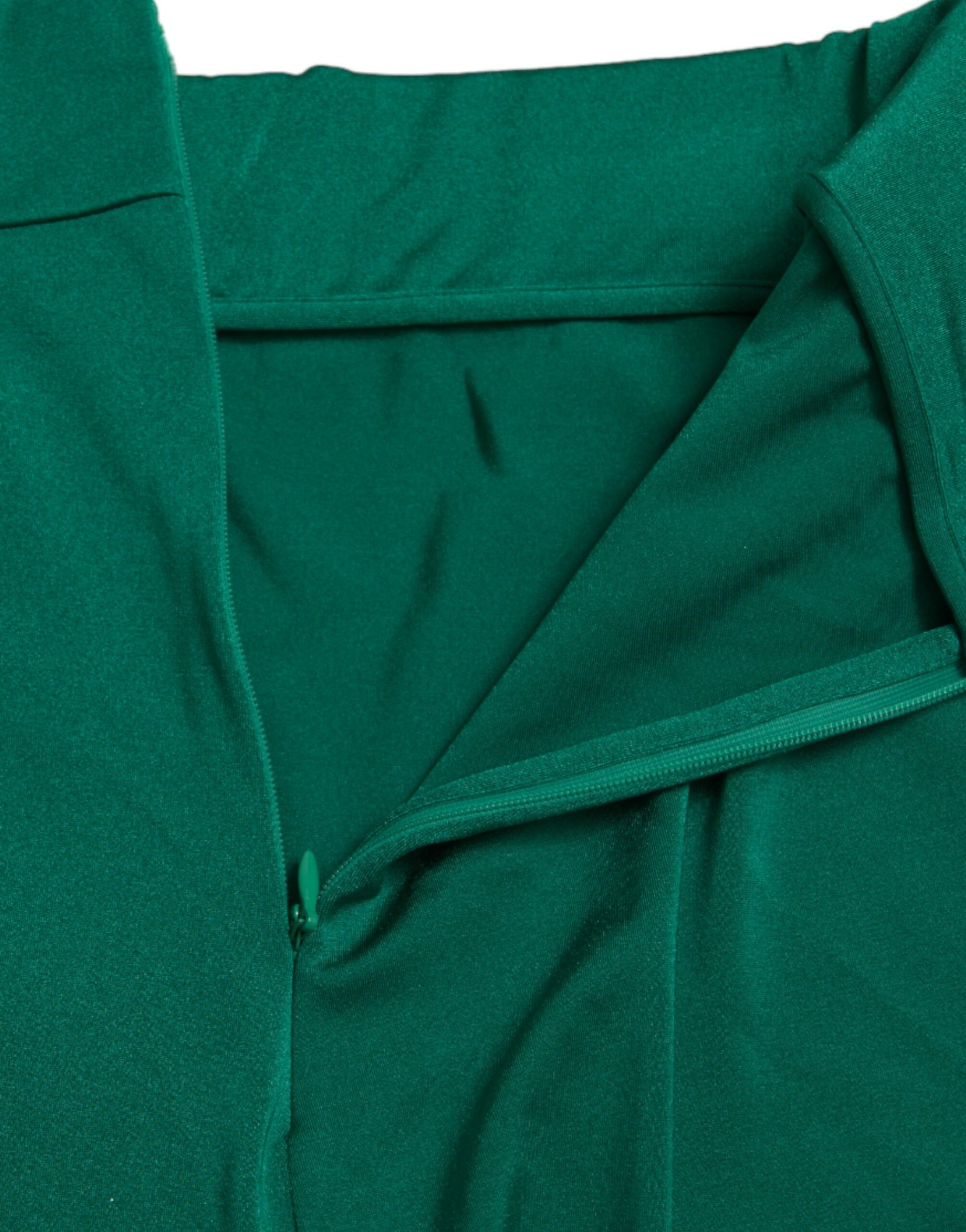 Grüne Designer-Leggings mit hoher Taille