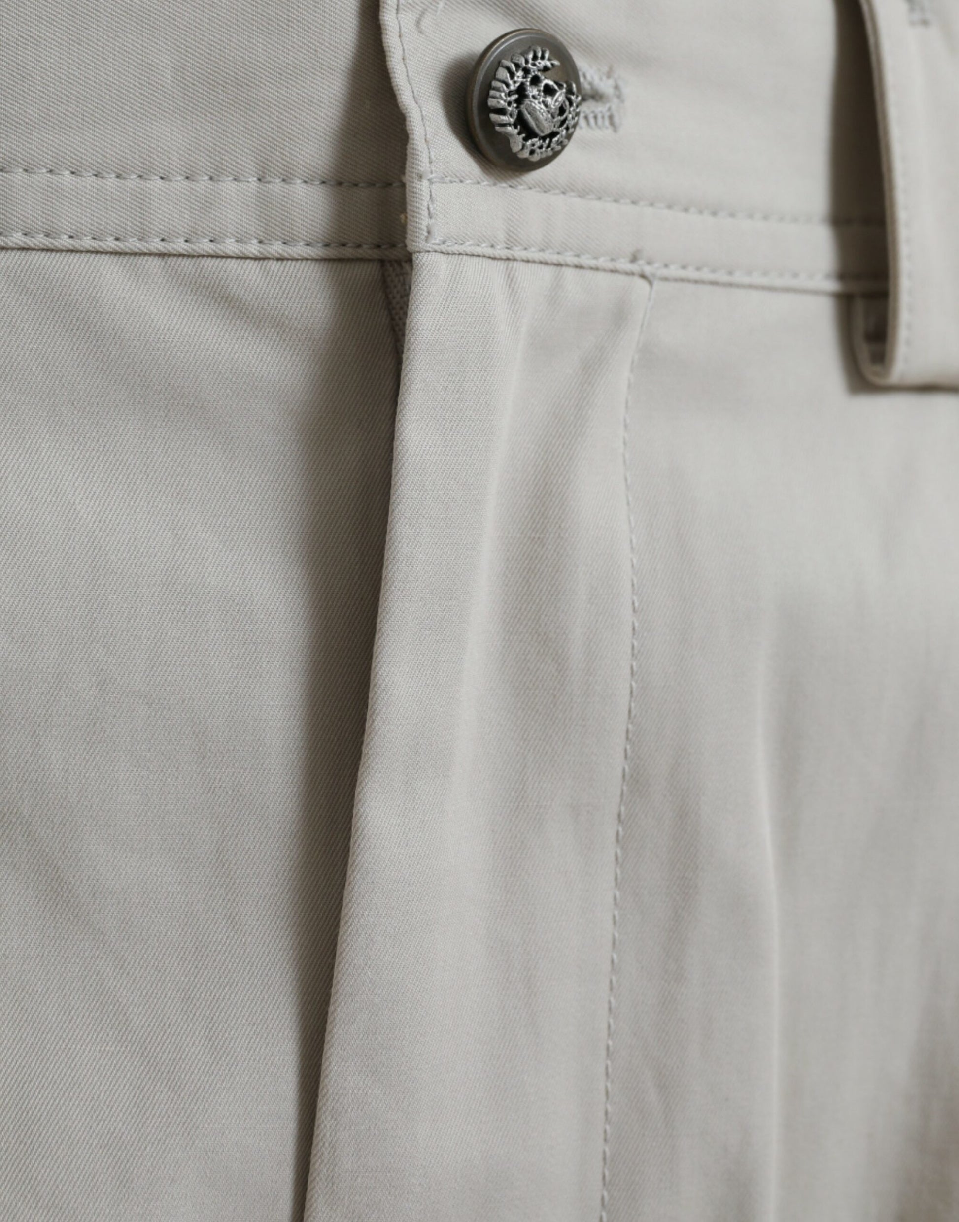 High-Waist Tapered Fashion Hose - Beige
