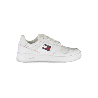 Zapatillas de piel blancas para mujer