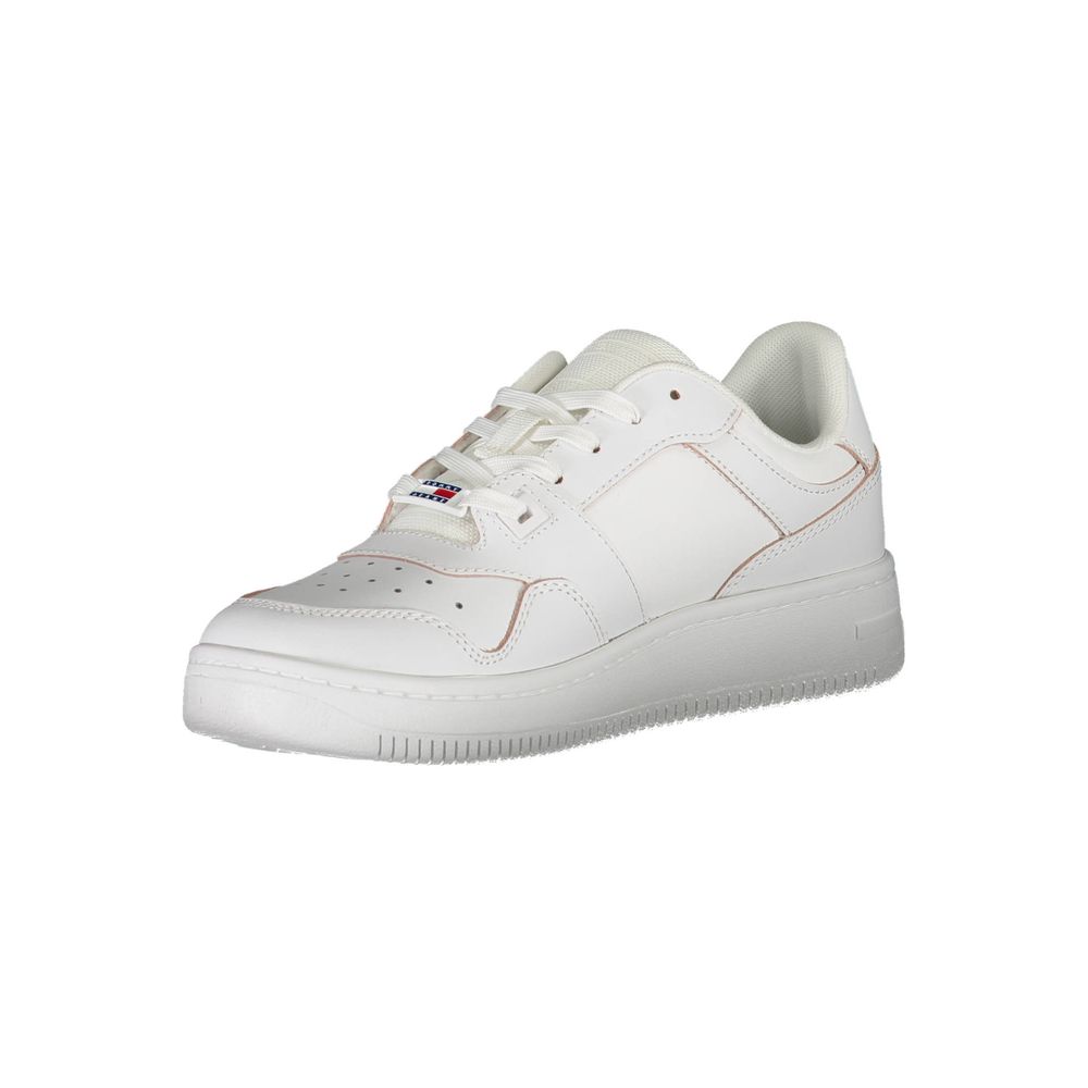 Zapatillas de piel blancas para mujer