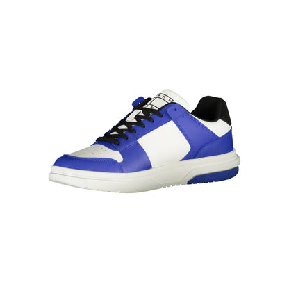 Blue Polyethylene Men Sneaker