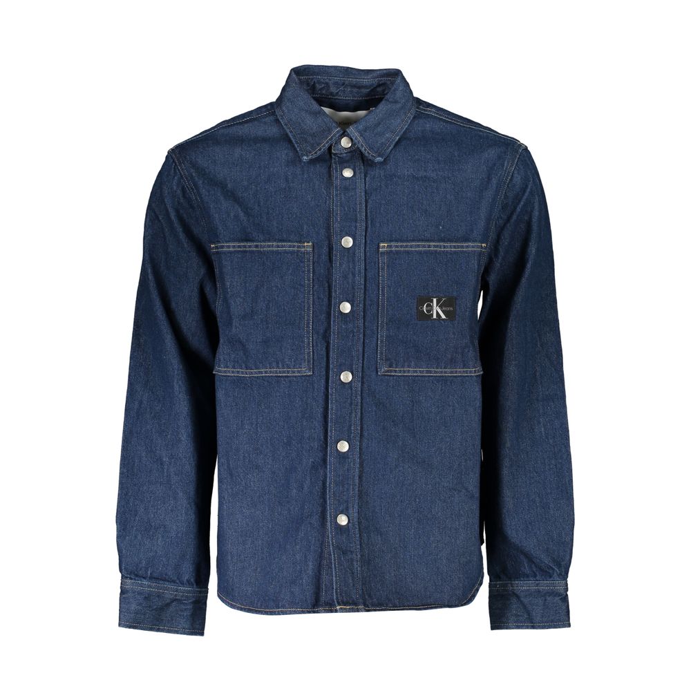 Classic Blue Cotton Denim Jacket