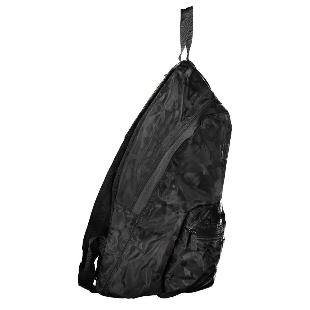 Sleek Urban Black Backpack with Laptop Sleeve