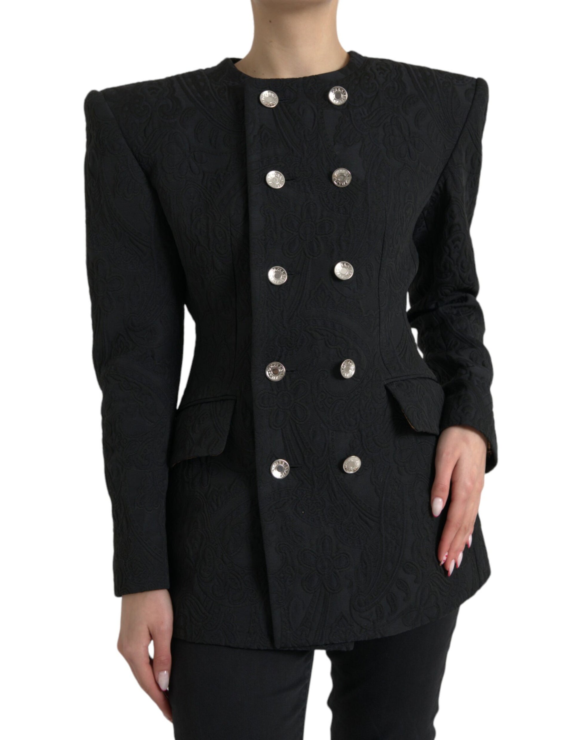 Elegante zweireihige Blazerjacke