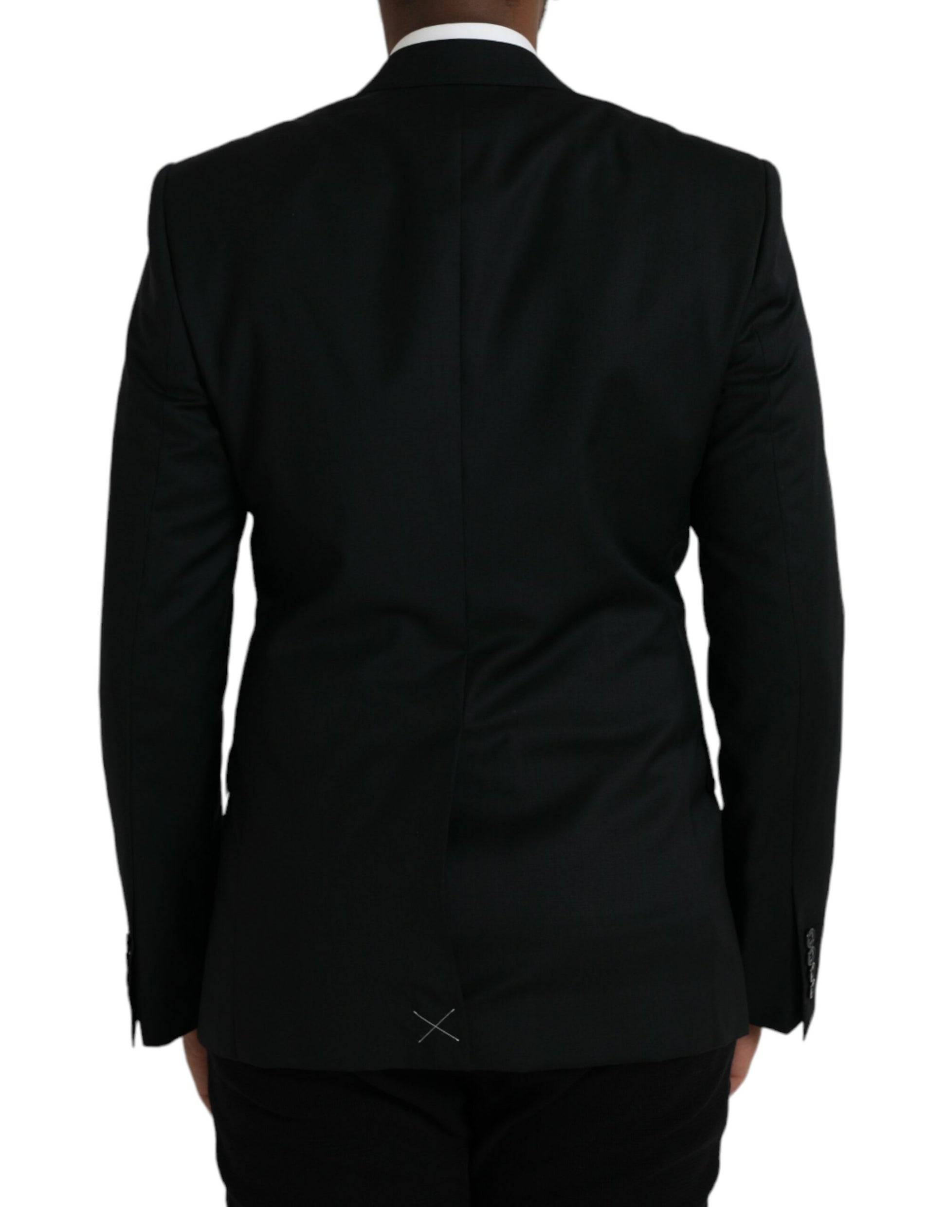 Black Wool MARTINI Single Breasted Blazer