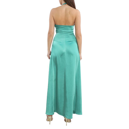 Green Polyester Dress