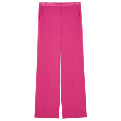 Elegante Palazzo-Hose in Fuchsia