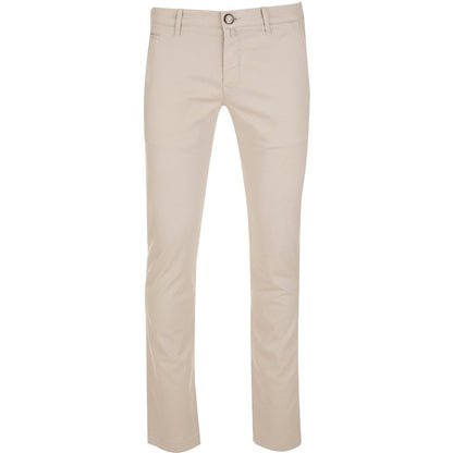 Beige Chinohose aus Baumwolle – Slim Fit Eleganz