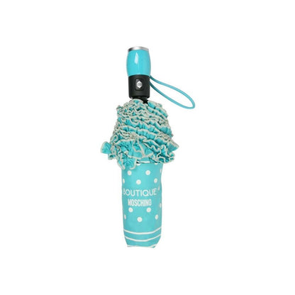 Blauer Damen-Regenschirm aus Polyester